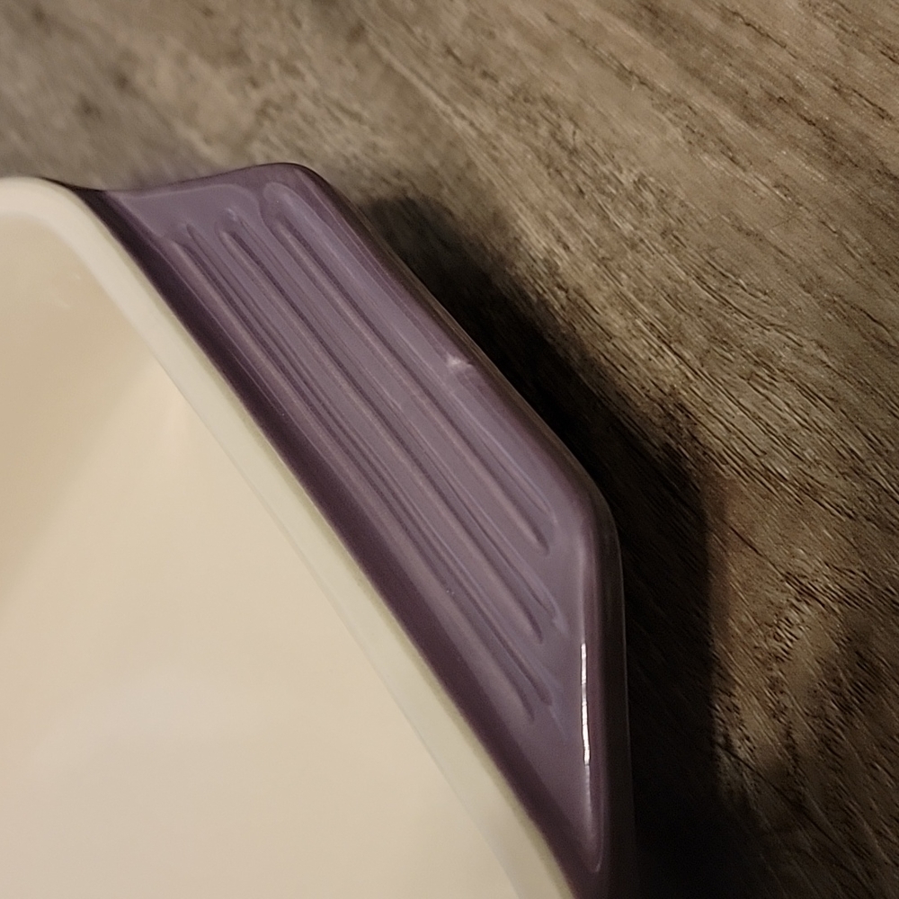 Le Creuset Cassis Stoneware Rectangular Dish - Picture 8 of 10